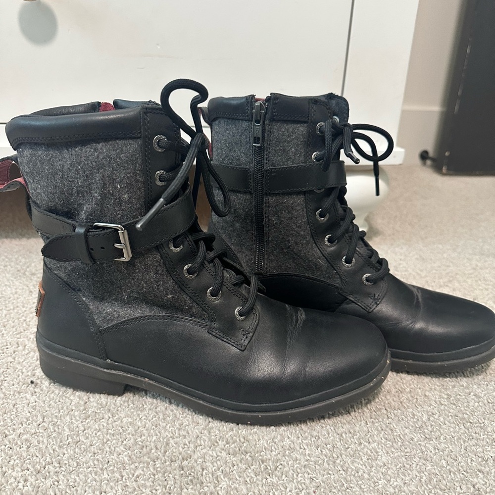 Waterproof Ugg Kesey winter combat boots